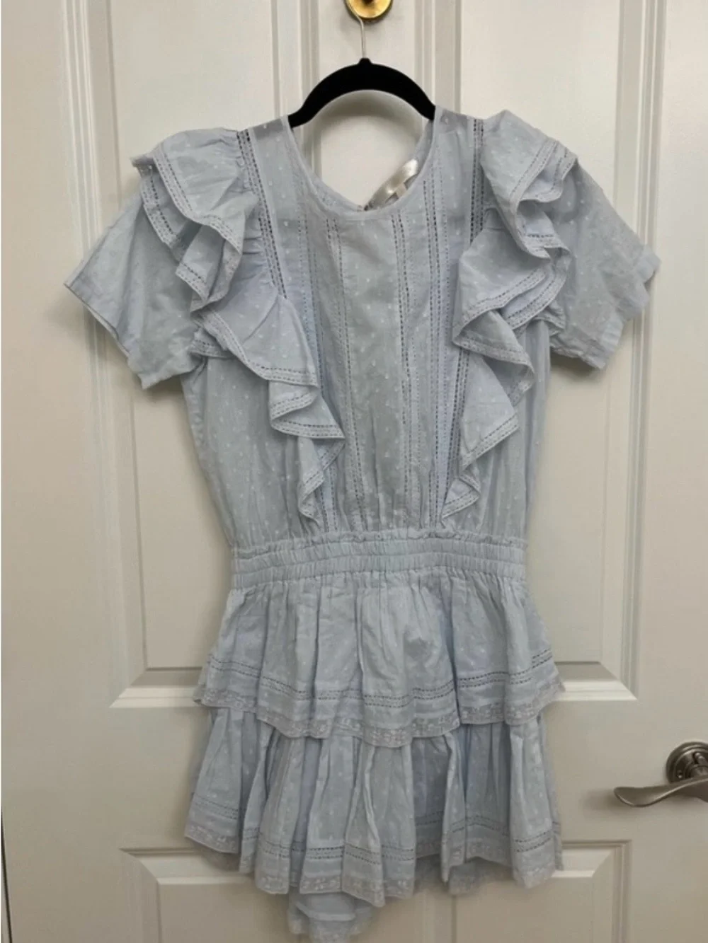 Love Shack Fancy - Natasha Dress - Light Blue - Picture 1 of 3